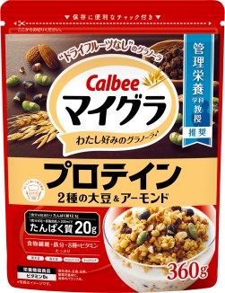 Calbee マイグラ プロテイン 1袋360g （約6食分）